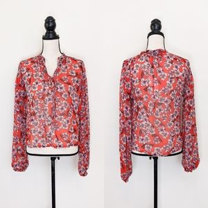 🦋LAST🦋 NWT Goldie London Floral Blouse
